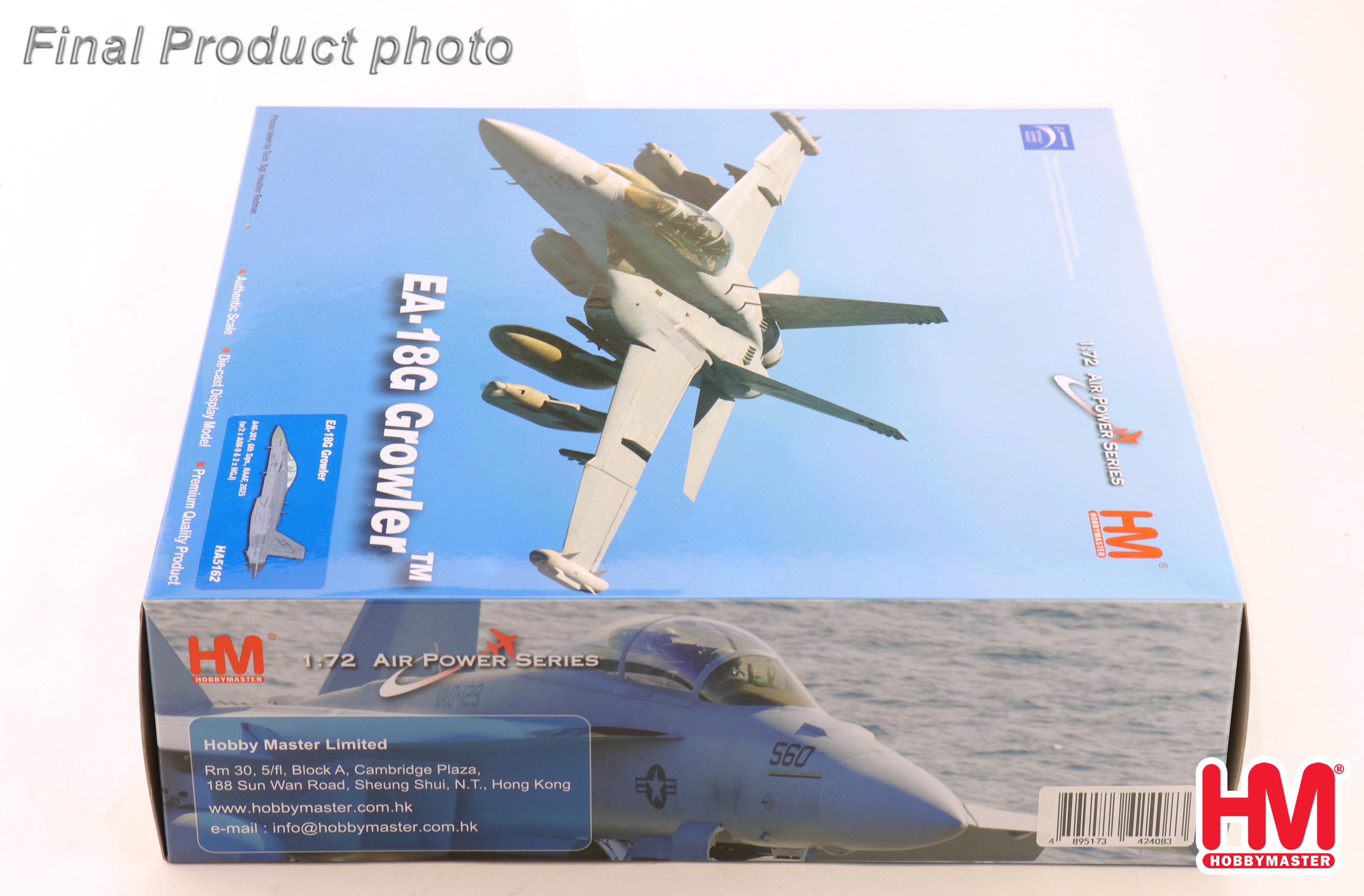 EA-18G Growler A46-301, 6th Sqn., RAAF, 2025 (w/2 x AIM-9 & 2 x NGJ)